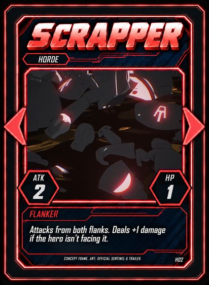 Scrapper horde card